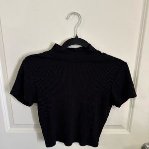 Woman’s open back crop top